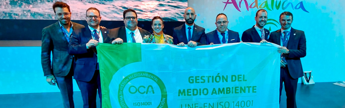 Delivery of ISO 14001 certification flags for Almuñécar's beaches