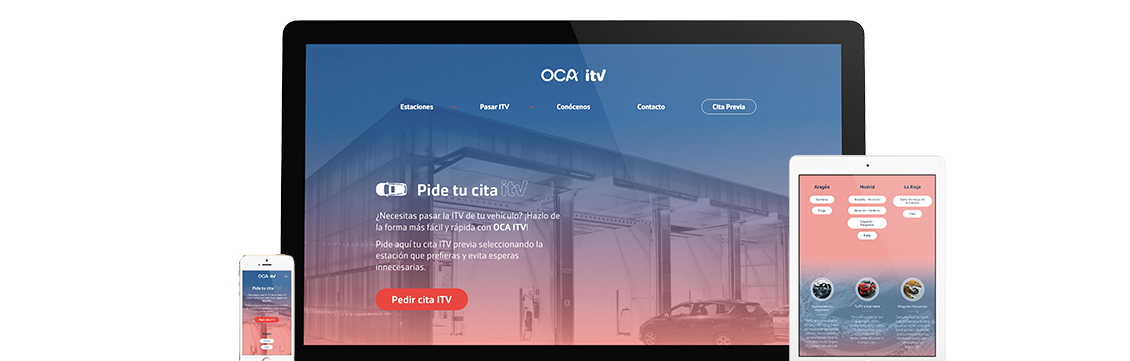 ¡OCA ITV lanza nueva página web! Más visual y con mejor usabilidad