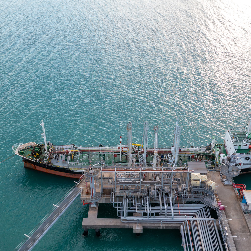 On-site inspection and quality control of the LNG Bunker terminals in the ports of Bilbao and Santander