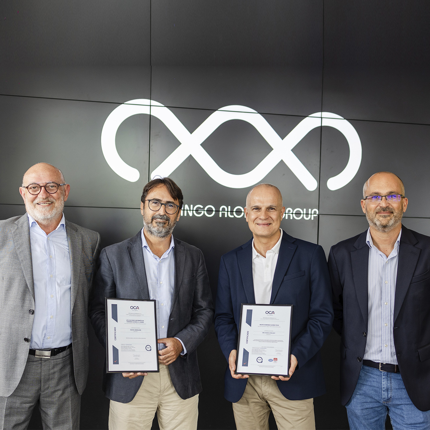 OCA Global certifies Grupo Domingo Alonso, one of the most important companies in the Canary Islands.