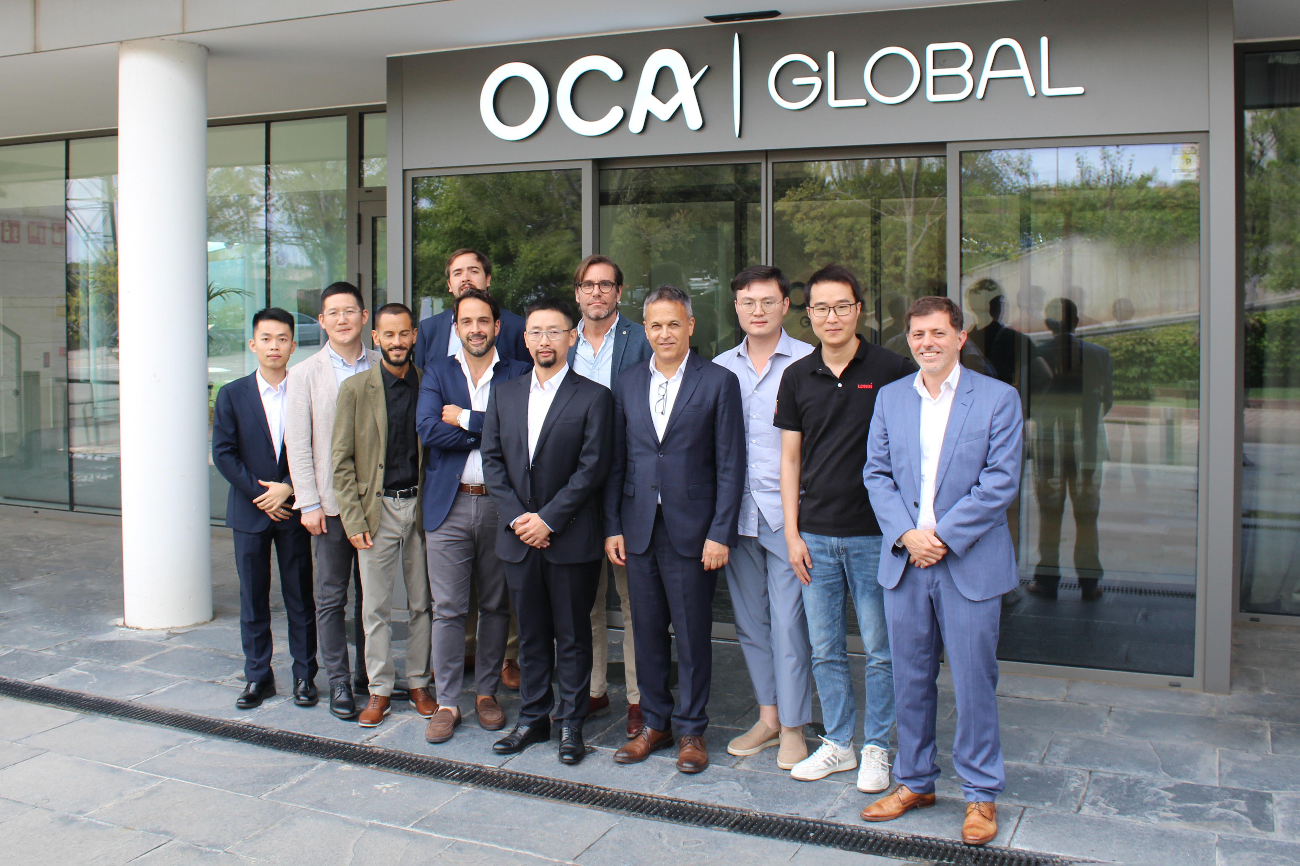 Longi, the world's leading photovoltaic module manufacturer, visits OCA Global