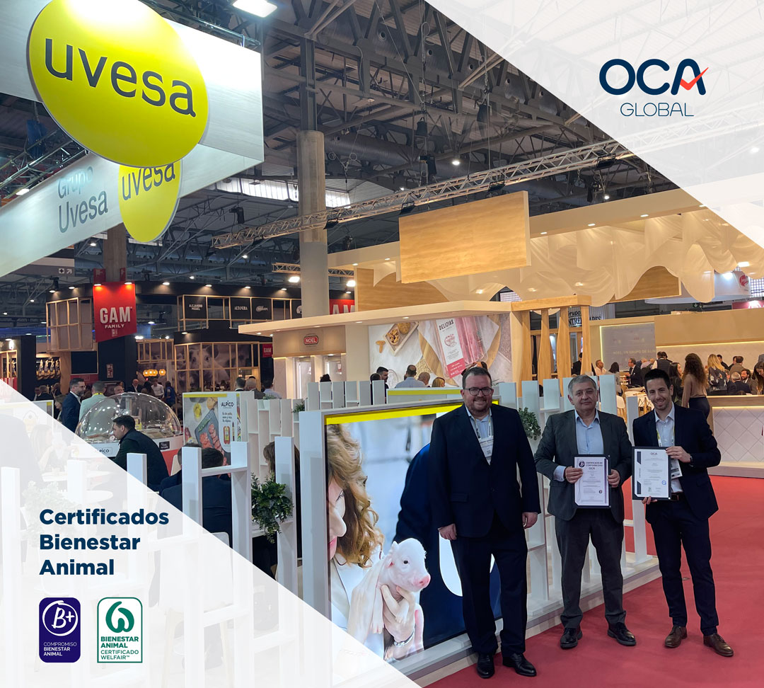 Uvesa Group receives Animal Welfare certifications from OCA Global